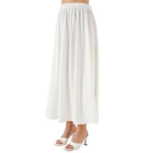 Fusta maxi - HiCCUP - Textil - Alb 8050 - imagine