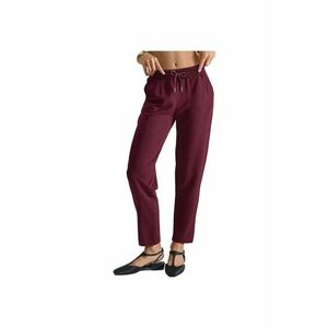Pantaloni sport dama viscoza/poliester/elastan - visiniu imagine