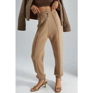Pantaloni dama - acril - maro camel - imagine