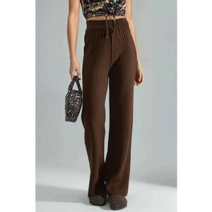 Pantaloni dama - acril - maro - imagine