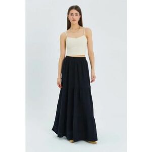 Fusta Maxi Negru - Negru imagine