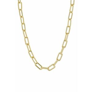 Colier placat cu aur de 18K - Auriu imagine