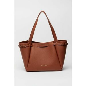 Geanta shopper din piele ecologica cu etui interior - Maro cognac imagine
