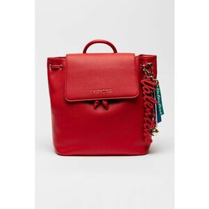 Rucsac de piele ecologica cu clapa - Rosu imagine