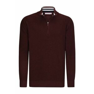 Pulover slim-fit cu fenta cu fermoar imagine