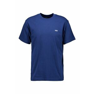 Tricou cu decolteu la baza gatului - Albastru indigo imagine