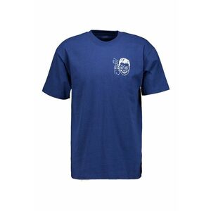 Tricou cu imprimeu grafic Need - Alb/Albastru indigo imagine