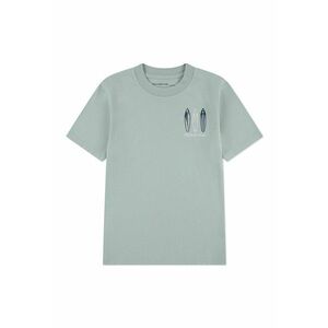 Tricou cu imprimeu pe partea din spate Surfs Up - Gri cenusiu/Gri carbune imagine