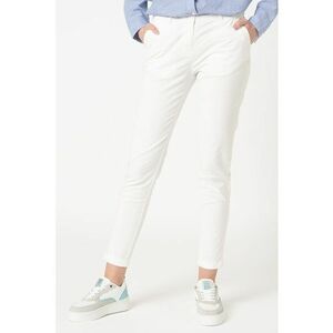 Pantaloni chino Meridian 3 - Alb optic imagine