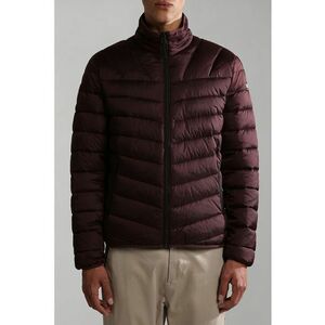 Geaca scurta regular fit cu aspect matlasat - Violet pruna imagine