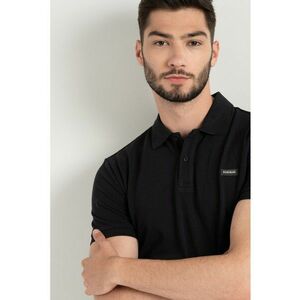 Tricou polo Taly - Negru imagine