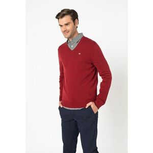 Pulover de lana Damavand - Rosu inchis imagine
