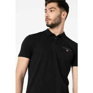 Tricou polo cu logo Elli - Negru imagine