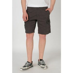 Pantaloni scurti cargo Naama - Gri inchis imagine