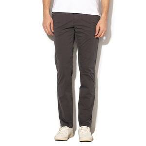 Pantaloni conici cu lungime chino Mana - Gri inchis imagine
