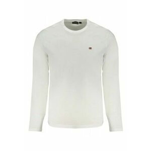 Bluza barbati - cu logo brodat - Regular fit - - Alb imagine