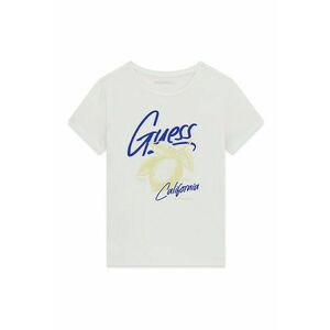 Tricou cu imprimeu logo - Alb/Albastru imagine