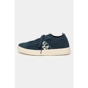 Pantofi sport slip-on cu insertii de piele intoarsa Bark - Bleumarin imagine