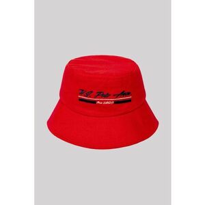 Palarie bucket din bumbac cu logo - Rosu/Albastru ultramarin imagine
