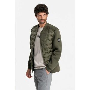Jacheta cu guler baseball - Verde sparanghel imagine