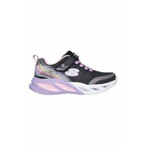 Pantofi sport cu LED Cosmic Glow- Rainbow Beam - Negru/Violet imagine