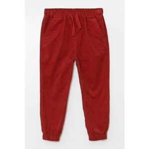 Pantaloni regular fit din bumbac - Rosu imagine