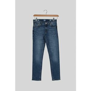 Blugi slim fit cu aspect decolorat Glenn - Albastru imagine