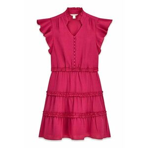 Rochie evazata cu decolteu in V imagine