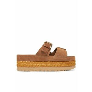 Slapi dama - model Chestnut W Aubrey Slide - piele naturala - maro - imagine