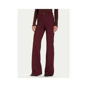 Pantaloni lungi pentru dama eleganti - visiniu imagine