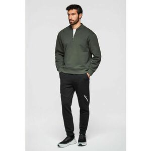 Pantaloni conici cu snur - Negru imagine