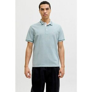 Set de tricouri polo cu croiala slim fit Paul - 2 piese - Albastru prafuit/Albastru glaciar imagine