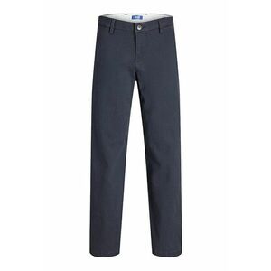 Pantaloni chino din amestec de bumbac organic - Albastru prafuit imagine