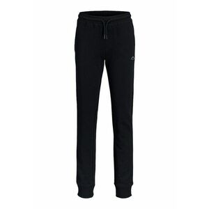 Pantaloni de trening din amestec de bumbac cu croiala regular-fit - Negru imagine