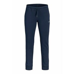 Pantaloni de trening din amestec de bumbac cu croiala regular-fit - Bleumarin imagine