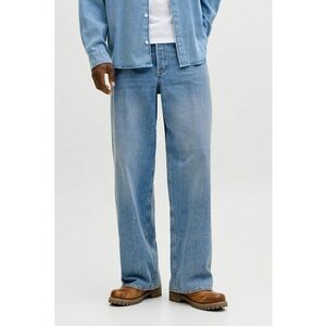 Blugi relaxed-fit cu aspect decolorat - Albastru lavanda imagine