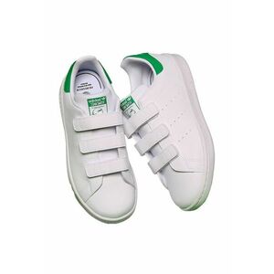 Pantofi copii - Stan Smith - unisex - alb/verde - piele ecologica imagine