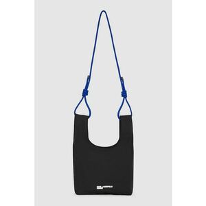 Geanta tote cu logo metalic - Negru imagine