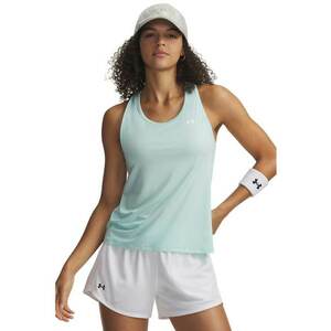 Top cu decupaj pe partea din spate - pentru fitness Knockout - Alb/Mint imagine