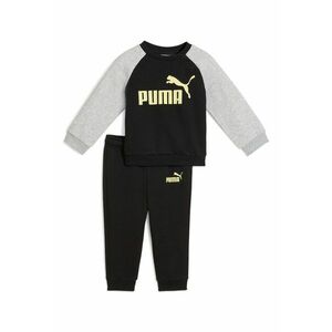 Set de pantaloni si bluza de trening din amestec de bumbac - dwqfwqdpiese - Negru/Galben/Gri deschis melange imagine