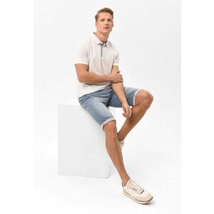 Tricou polo O-Nikos alb imagine