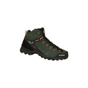 Bocanci barbati - Textil - piele - Verde/Negru imagine