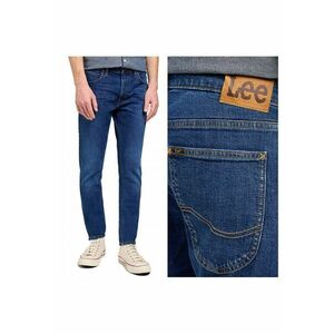 Blugi Barbati Luke Slim Fit - Albastru imagine