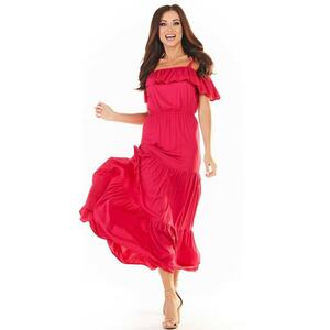 Rochie din Viscoza - Roz imagine