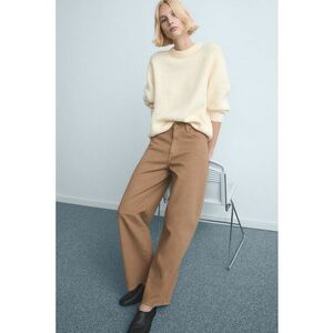 Blugi drepti - Maro camel imagine
