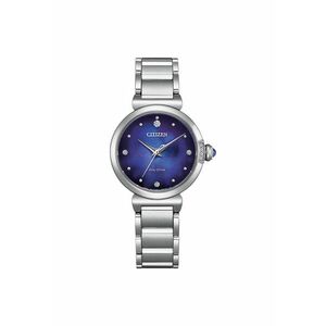 Ceas dama EM1060-87L - editie limitata - bratara din otel inoxidabil - mecanism solar - cadran albastru - 29x8mm imagine