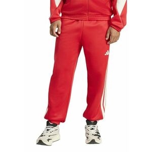 Pantaloni de trening cu logo si snur Stadium - Rosu/Alb imagine