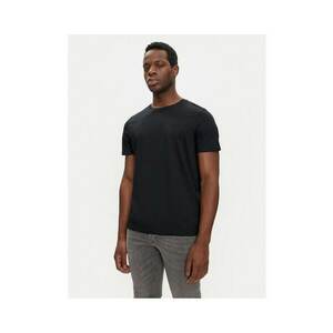 Tricou barbati negru - bumbac imagine