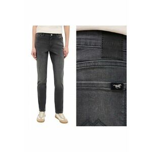 Blugi Dama - Style Crosby Relaxed Slim - Slim Fit - Talie Medie - 5 Buzunare - Fermoar - Lungi - Bumbac - W31-L30 US - Gri imagine