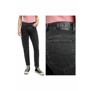 Blugi Dama - CBL - Slim Fit - Talie Medie - Fermoar - Lungi - 5 Buzunare - Bumbac - Albastru - Negru imagine